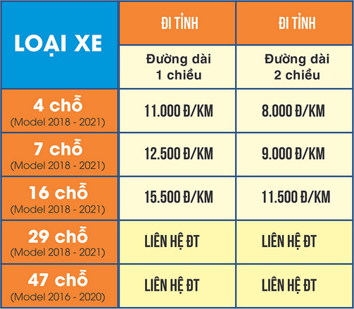 Dịch vụ thuê xe du lịch Hà Nội chuyên nghiệp, giá rẻ